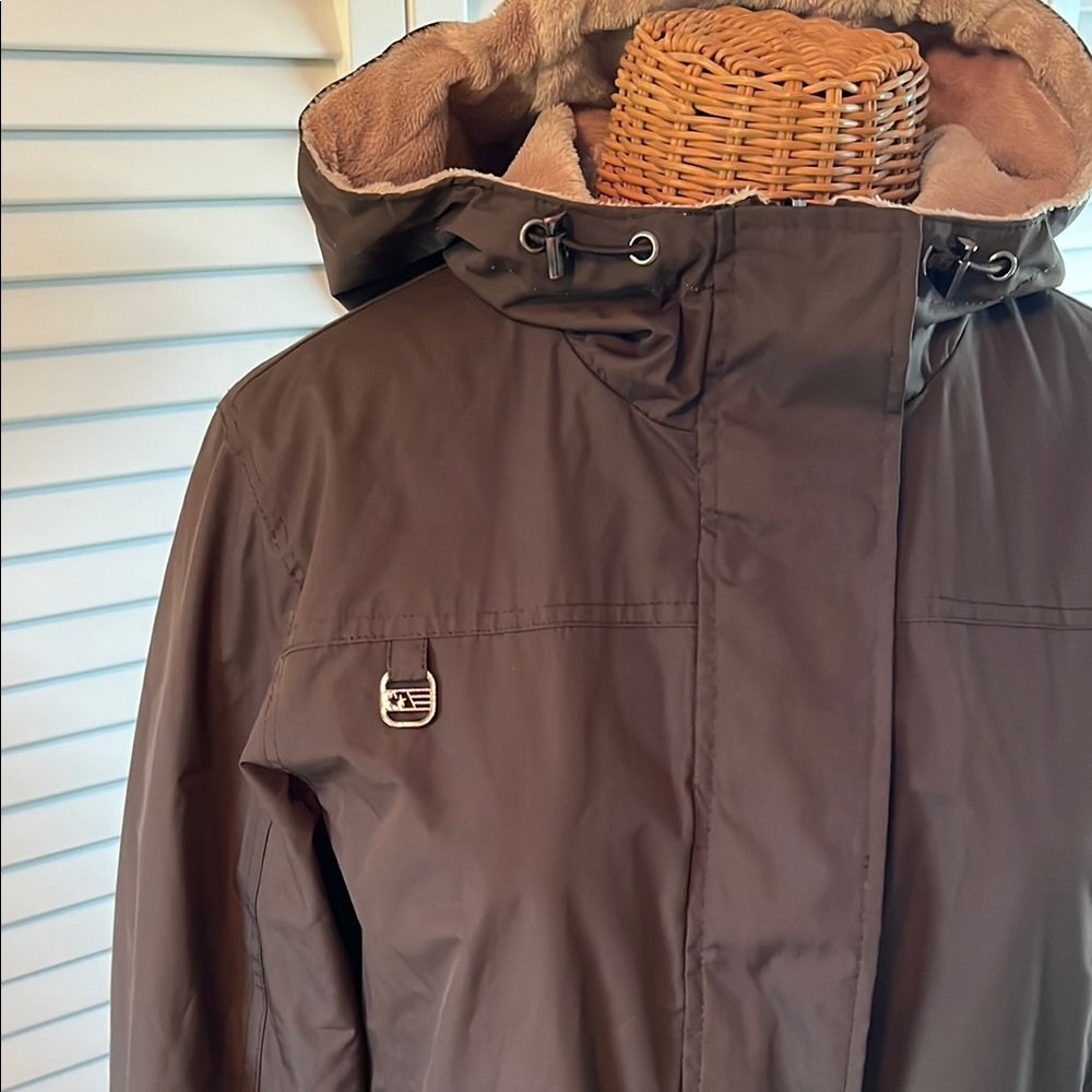 Reversable Dark Brown Utility Jacket - image 3
